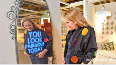IKEA Motivational Mirror Ad Talking Mirror Gives Compliment