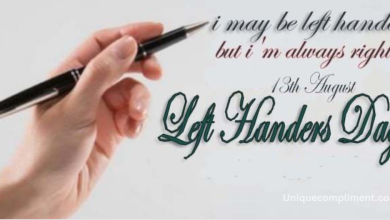 Best Left-Handers Compliments